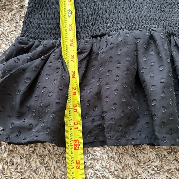 ASOS Urban Threads Bodycon Mini Dress With Sheer Spot Sleeves - Picture 5 of 8